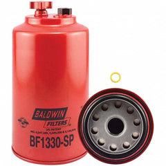 Baldwin Filters - 1 Thread 8-1/8" OAL x 4-9/32" OD Automotive Fuel/Water Separator Element - Eagle Tool & Supply