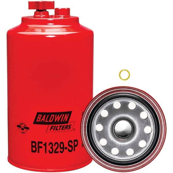 Baldwin Filters - 1 Thread 8-1/8" OAL x 4-9/32" OD Automotive Fuel/Water Separator Element - Eagle Tool & Supply