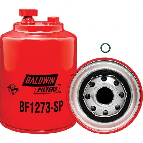 Baldwin Filters - 1 Thread 6-9/16" OAL x 4-1/4" OD Automotive Fuel/Water Separator Element - Eagle Tool & Supply