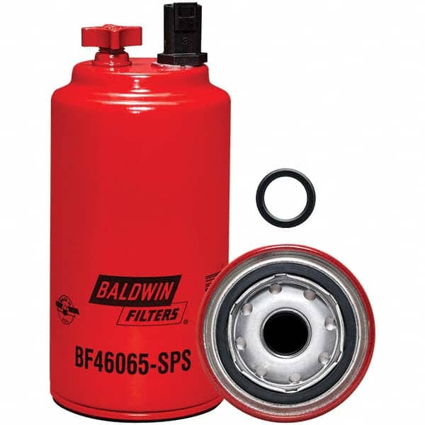 Baldwin Filters - 1 Thread 8-3/8" OAL x 3-21/32" OD Automotive Fuel/Water Separator Element - Eagle Tool & Supply