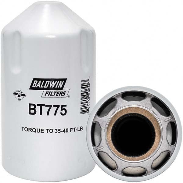 Baldwin Filters - 3 Thread 8-13/16" OAL x 5" OD Automotive Hydraulic Filter - Eagle Tool & Supply