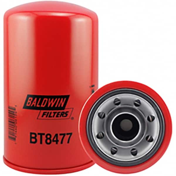 Baldwin Filters - 1-1/4 Thread 8-11/16" OAL x 5-1/8" OD Automotive Hydraulic Filter - Eagle Tool & Supply