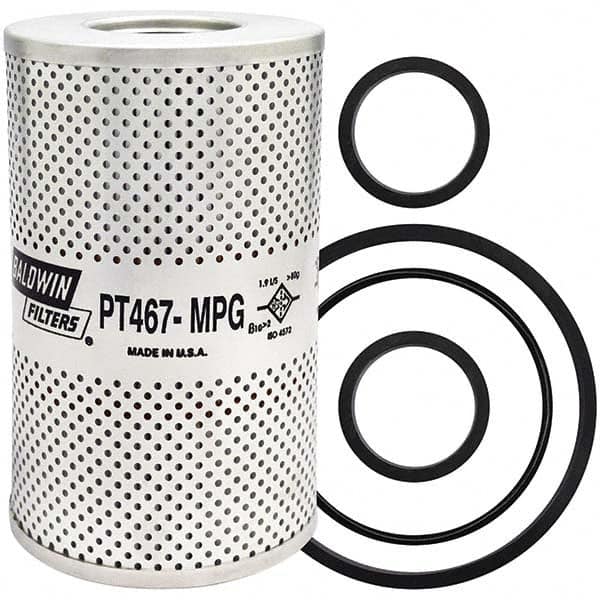 Baldwin Filters - 6-31/32" OAL x 4-1/2" OD Automotive Hydraulic Filter - Eagle Tool & Supply