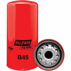 Baldwin Filters - 1-1/8 Thread 9-5/32" OAL x 4-5/16" OD Automotive Oil Filter - Eagle Tool & Supply
