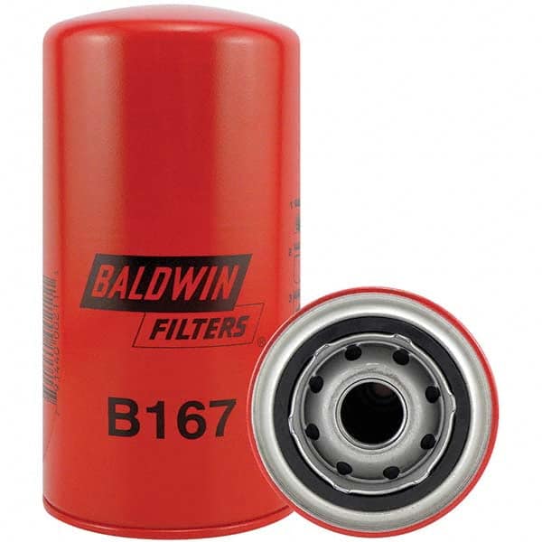 Baldwin Filters - 1 Thread 7-1/8" OAL x 3-11/16" OD Automotive Oil Filter - Eagle Tool & Supply