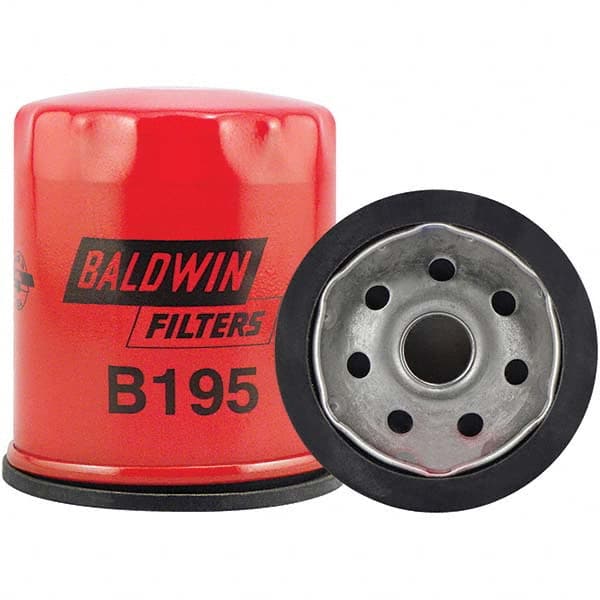 Baldwin Filters - M18 x 1.5 Thread 3-1/2" OAL x 3-1/8" OD Automotive Oil Filter - Eagle Tool & Supply