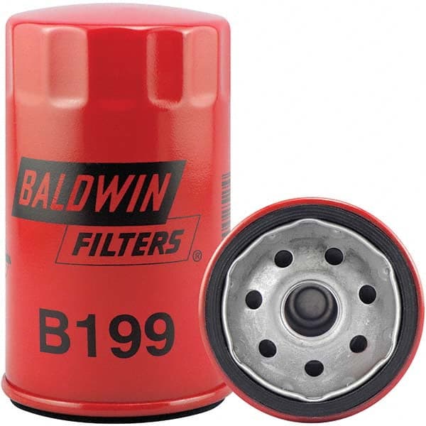 Baldwin Filters - M20 x 1.5 Thread 5-1/8" OAL x 3" OD Automotive Oil Filter - Eagle Tool & Supply