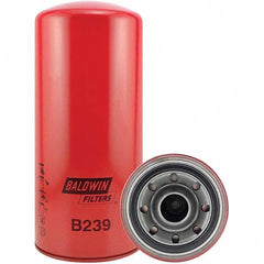 Baldwin Filters - 1-1/2 Thread 12-3/32" OAL x 5-3/8" OD Automotive Oil Filter - Eagle Tool & Supply