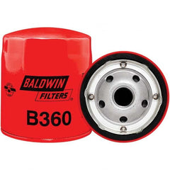 Baldwin Filters - 13/16 Thread 4-3/8" OAL x 3-13/16" OD Automotive Oil Filter - Eagle Tool & Supply