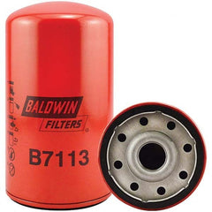 Baldwin Filters - 1-1/8 Thread 7-11/32" OAL x 4-1/4" OD Automotive Oil Filter - Eagle Tool & Supply