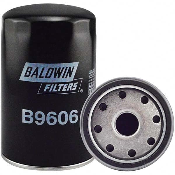 Baldwin Filters - 1-1/8 Thread 7-5/16" OAL x 4-1/2" OD Automotive Oil Filter - Eagle Tool & Supply
