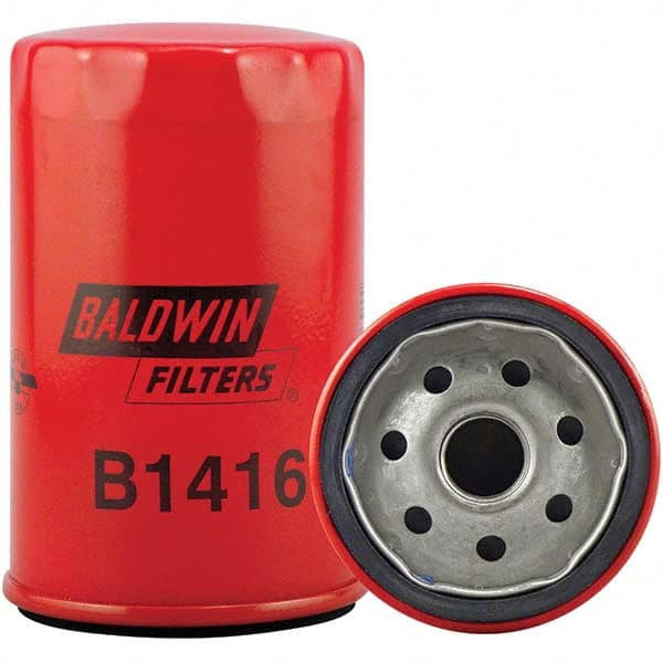 Baldwin Filters - 3/4 Thread 4-27/32" OAL x 2-29/32" OD Automotive Oil Filter - Eagle Tool & Supply