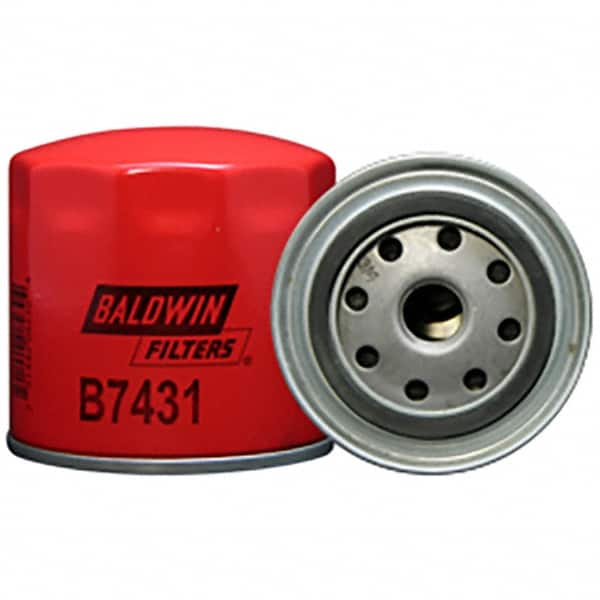 Baldwin Filters - 3/4 Thread 3-13/16" OAL x 3-3/4" OD Automotive Oil Filter - Eagle Tool & Supply