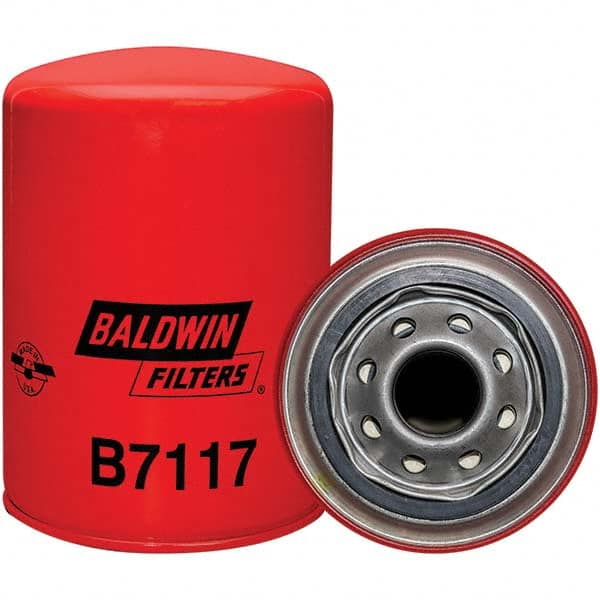Baldwin Filters - 1 Thread 5-3/8" OAL x 3-11/16" OD Automotive Oil Filter - Eagle Tool & Supply