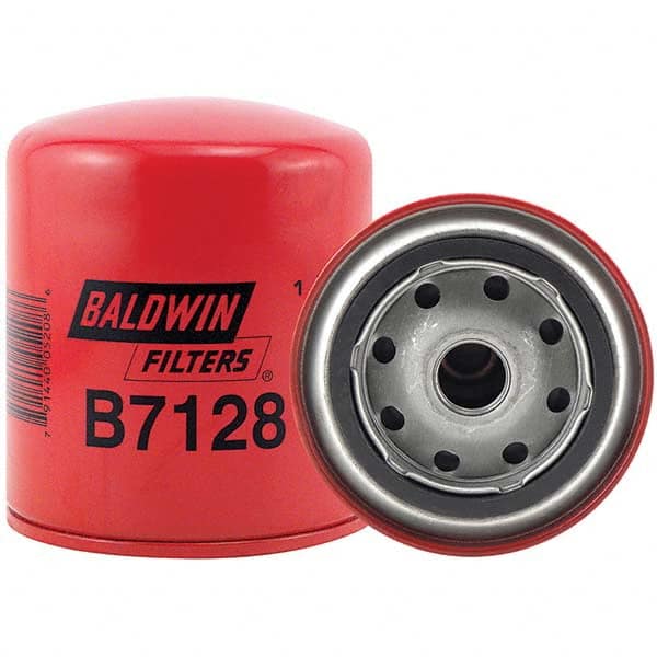 Baldwin Filters - 3/4 Thread 4-7/16" OAL x 3-11/16" OD Automotive Oil Filter - Eagle Tool & Supply