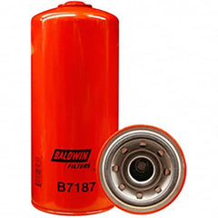 Baldwin Filters - 1-1/2 Thread 12-3/8" OAL x 5-3/8" OD Automotive Oil Filter - Eagle Tool & Supply