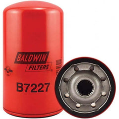 Baldwin Filters - 1-1/8 Thread 7-3/8" OAL x 4-1/4" OD Automotive Oil Filter - Eagle Tool & Supply