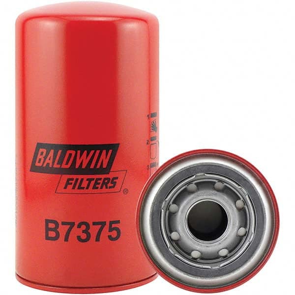 Baldwin Filters - 1-1/8 Thread 7-1/8" OAL x 3-11/16" OD Automotive Oil Filter - Eagle Tool & Supply