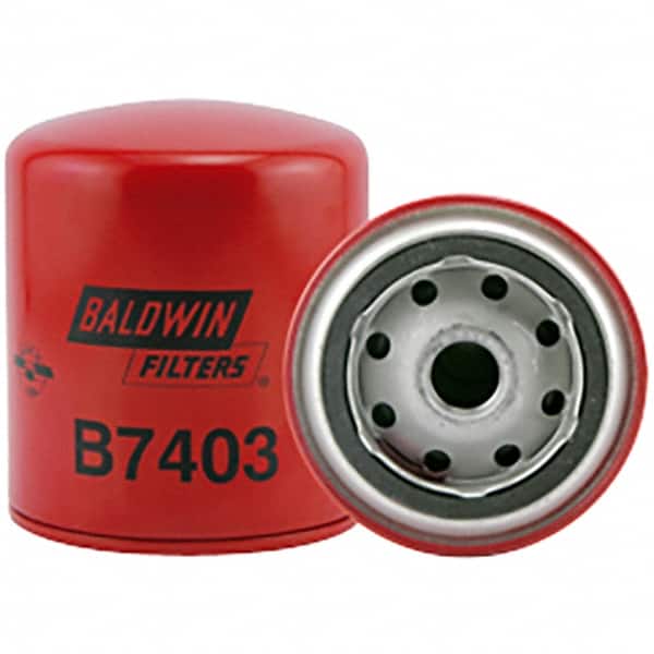 Baldwin Filters - 3/4 Thread 4-3/8" OAL x 3-11/16" OD Automotive Oil Filter - Eagle Tool & Supply