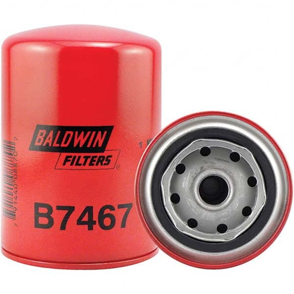 Baldwin Filters - 3/4 Thread 5-3/8" OAL x 3-11/16" OD Automotive Oil Filter - Eagle Tool & Supply