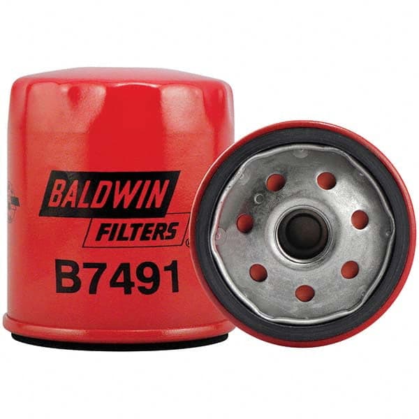 Baldwin Filters - 3/4 Thread 3-17/32" OAL x 3" OD Automotive Oil Filter - Eagle Tool & Supply