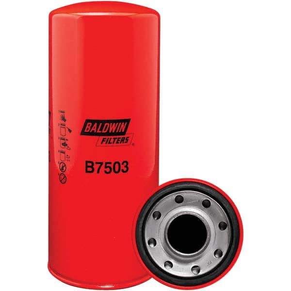 Baldwin Filters - 1-3/4 Thread 11-13/32" OAL x 4-9/16" OD Automotive Oil Filter - Eagle Tool & Supply