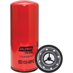 Baldwin Filters - 2-1/4 Thread 11-13/32" OAL x 4-21/32" OD Automotive Oil Filter - Eagle Tool & Supply