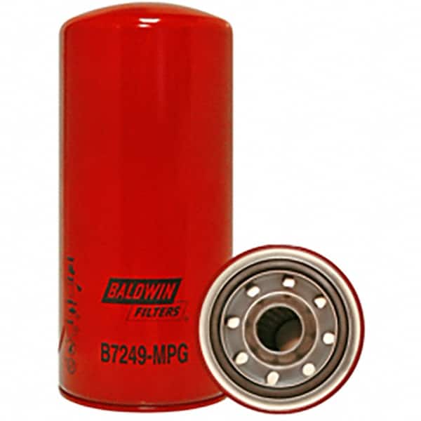 Baldwin Filters - 1-1/2 Thread 12-3/32" OAL x 5-3/8" OD Automotive Oil Filter - Eagle Tool & Supply