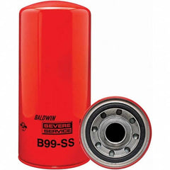 Baldwin Filters - 1-1/2 Thread 12-3/32" OAL x 5-3/8" OD Automotive Oil Filter - Eagle Tool & Supply