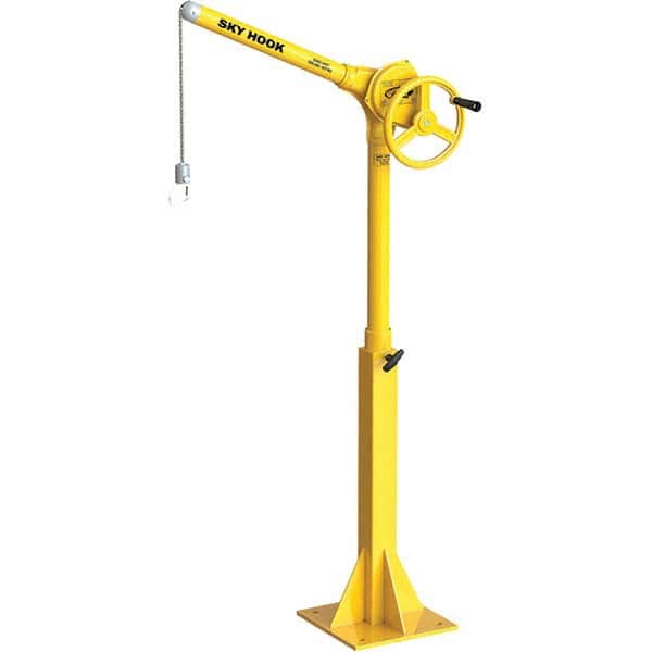 Sky Hook - 500 Lb Steel Lifting Hook Crane - Eagle Tool & Supply