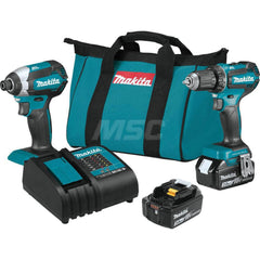 Cordless Tool Combination Kit: 18V