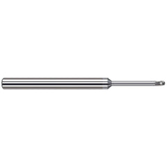 Harvey Tool - Ball End Mills; Mill Diameter (mm): 0.80 ; Mill Diameter (Inch): 1/32 ; Mill Diameter (Decimal Inch): 0.0310 ; Number of Flutes: 3 ; Length of Cut (Decimal Inch): 0.0460 ; Material: Solid Carbide - Exact Industrial Supply