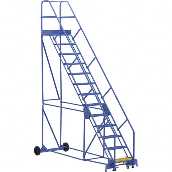 Vestil - 166" High 350 Lb Capacity 13 Step Ladder - Eagle Tool & Supply