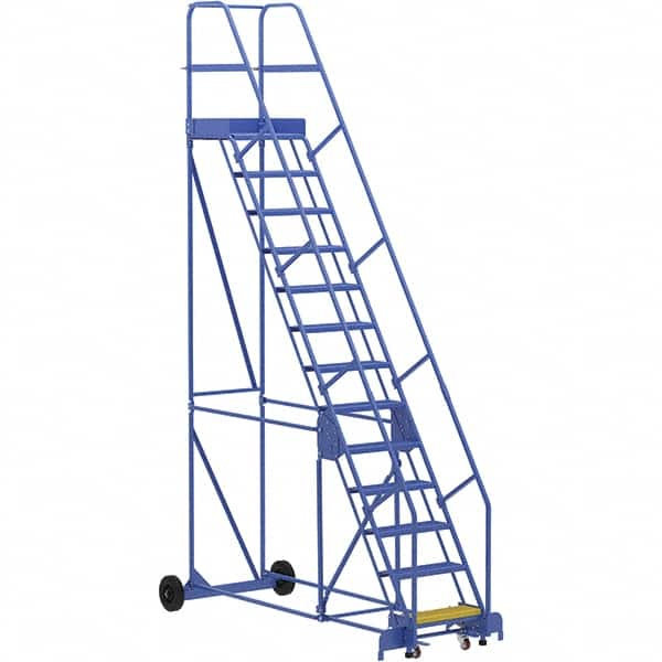 Vestil - 166" High 350 Lb Capacity 13 Step Ladder - Eagle Tool & Supply