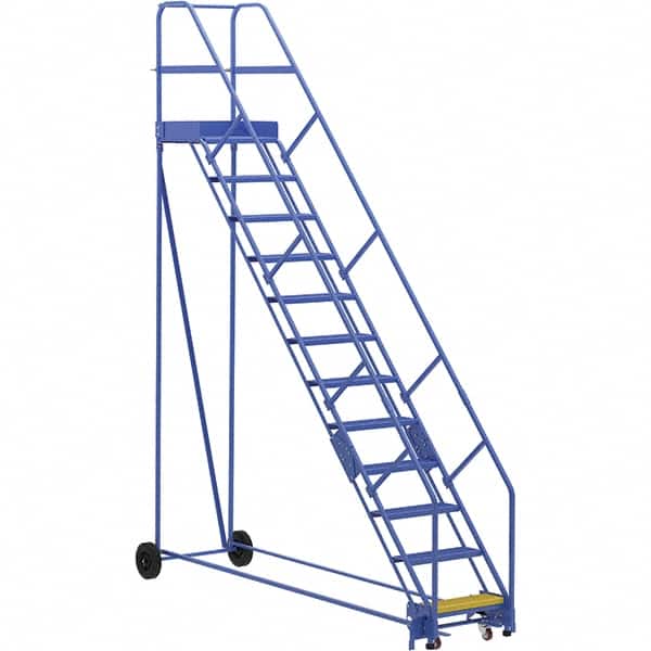 Vestil - 156" High 350 Lb Capacity 12 Step Ladder - Eagle Tool & Supply