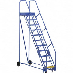 Vestil - 140" High 350 Lb Capacity 11 Step Ladder - Eagle Tool & Supply