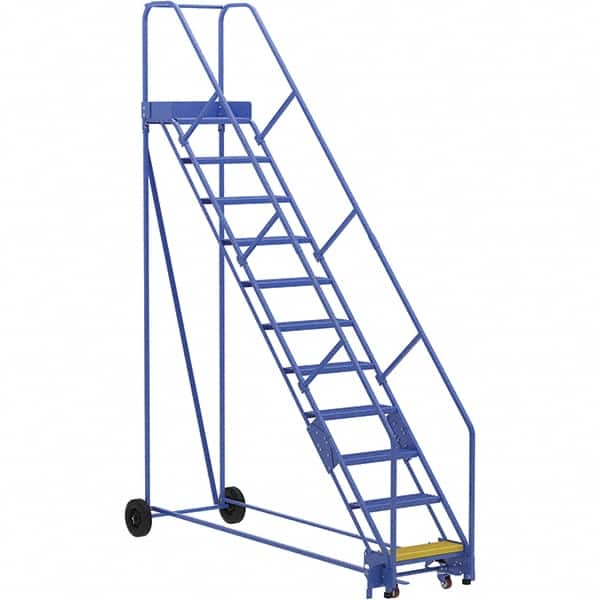 Vestil - 140" High 350 Lb Capacity 11 Step Ladder - Eagle Tool & Supply