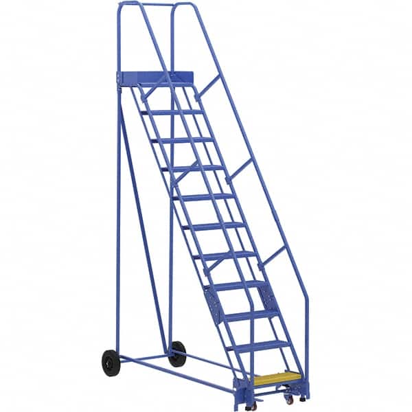 Vestil - 140" High 350 Lb Capacity 11 Step Ladder - Eagle Tool & Supply