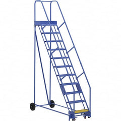 Vestil - 140" High 350 Lb Capacity 11 Step Ladder - Eagle Tool & Supply