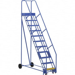 Vestil - 140" High 350 Lb Capacity 11 Step Ladder - Eagle Tool & Supply