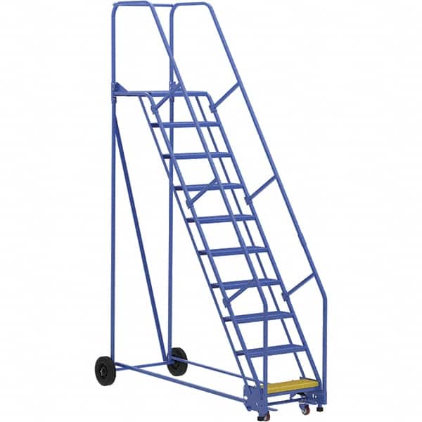 Vestil - 130" High 350 Lb Capacity 10 Step Ladder - Eagle Tool & Supply