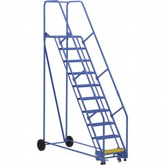 Vestil - 130" High 350 Lb Capacity 10 Step Ladder - Eagle Tool & Supply