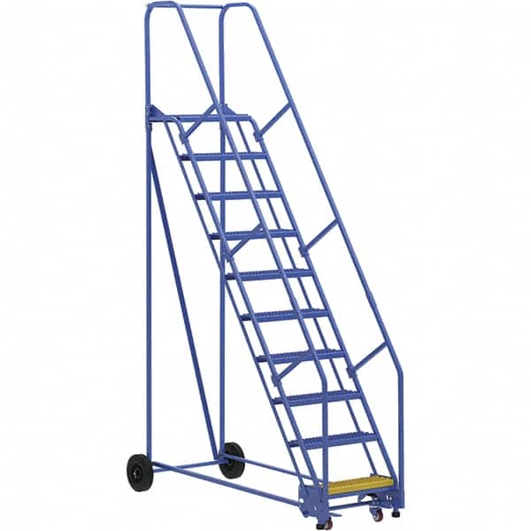 Vestil - 130" High 350 Lb Capacity 10 Step Ladder - Eagle Tool & Supply