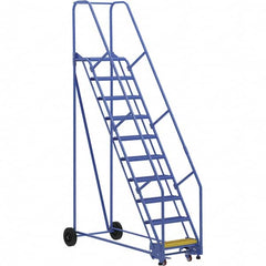Vestil - 130" High 350 Lb Capacity 10 Step Ladder - Eagle Tool & Supply