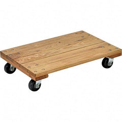 Vestil - 900 Lb Capacity Hardwood Dolly - 24" Long x 16" Wide - Eagle Tool & Supply