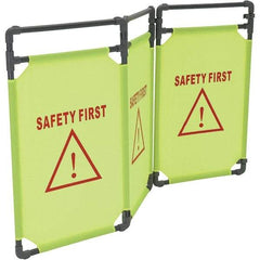 Vestil - Railing Barriers Type: Fabric Banner Length (Inch): 69 - Eagle Tool & Supply