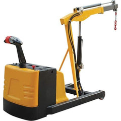 Vestil - 400 Lb Load Capacity, Floor Crane - Eagle Tool & Supply