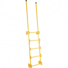 Vestil - 101-1/2" High 300 Lb Capacity 5 Step Fixed Ladder - Eagle Tool & Supply