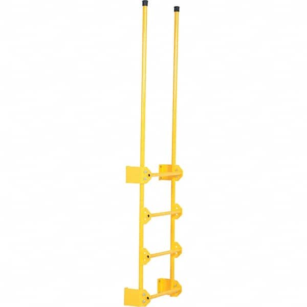 Vestil - 89-1/2" High 300 Lb Capacity 4 Step Fixed Ladder - Eagle Tool & Supply