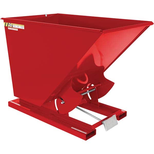 Vestil - Hoppers & Basket Trucks Additional Information: Complies w/OSHA General Industry Rule 29 CFR 1910.178(m)(5)(iii) - allows operator to remain at controls of truck throughout the dumping process - Eagle Tool & Supply